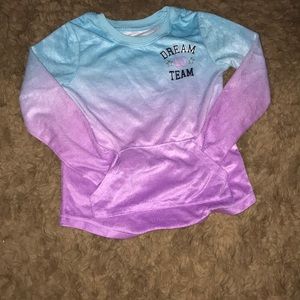 Girls top colors blue  and purple